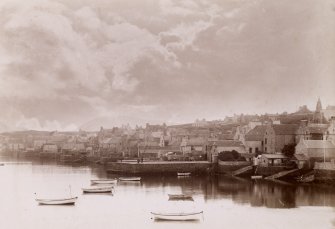 General view of town and harbour.
Titled: 'Stromness.'