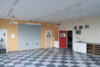 Interior. Art room, view from SW