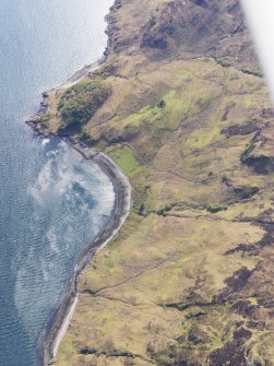 General oblique aerial view of Stoul, taken from the WNW.