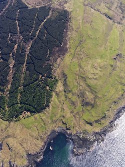 Oblique aerial view of Auliston Point, taken from the NW.