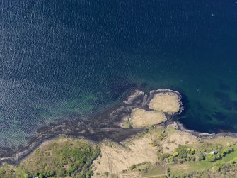 Oblique aerial view of Drimin, taken from the ENE.