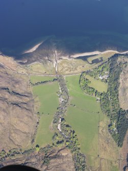 General oblique aerial view of Attadale, taken from the ESE.