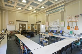 Interior. Bruntsfield House. 1st floor. Music room