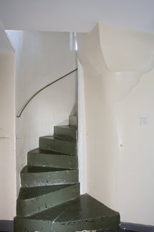 Interior. Bruntsfield House. 1st floor. Turnpike stair