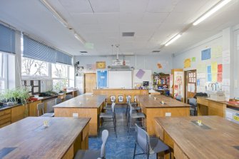 Interior. Spylaw House. 1st floor. Classsroom S8