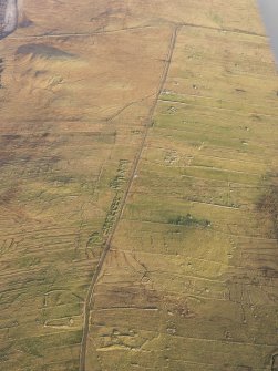 General oblique aerial view of Shader township, taken from the WSW.