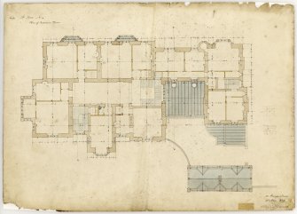 Floor Plan 
Title:  St Fort No. 4, Plan of Bedroom Floor