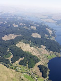 General oblique aerial view of Loch Awe, taken from the WNW.