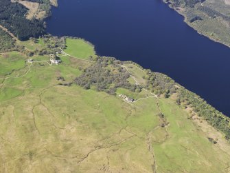 General oblique aerial view of Blarghour, Loch Awe, taken from the E.