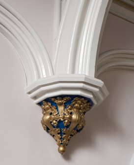 Interior. Detail of corbel.