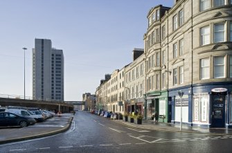 View looking to Tayside House, taken from ENE looking along Dock Street