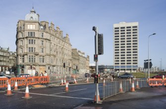 View looking to Tayside House and the Tay Hotel, taken from WSW on South Marketgait