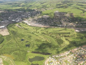 Oblique aerial view of Bathgate Golf Course, taken from the S.