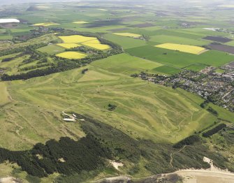 Oblique aerial view of Muirfield Golf Course, taken from the NW.