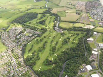Oblique aerial view of Killermont Golf Course, taken from the SW.