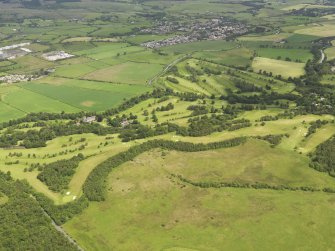 General oblique aerial view of Cawder Golf Courses centred on the Cawder Course, taken from the S.