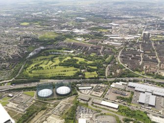 Oblique aerial view of Alexandra Park Golf Course, taken from the NNW.