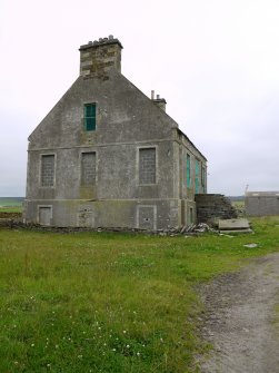 View of Hall of Clestrain House, Orkney, from west.