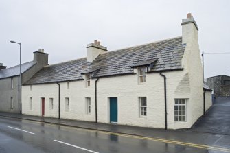 General view of 2-8 Wellington Street, Kirkwall, taken from the NW.