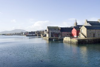 General view of Stromness quayside, taken from the NNE.