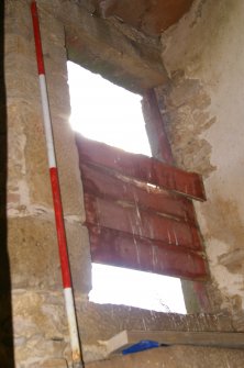 Doorway in 4th floor stairwell, Fourth Floor, View from South East