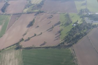 Oblique aerial view of Glenearn House and grounds, looking S.