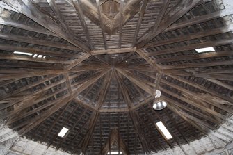 Interior. View of roof
