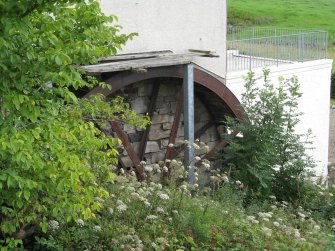 View showing waterwheel