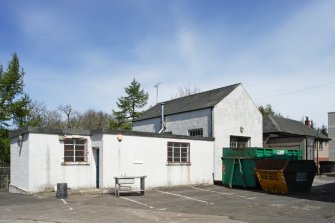 View of outbuilding of the Northern Fire Station, taken from the south west.