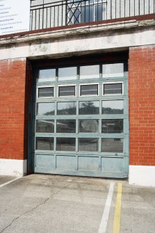 Detail of fire engine door