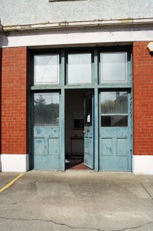 Detail of office entrance