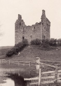 Page 16/2.  General view.
Titled 'Baltersan'.
PHOTOGRAPH ALBUMS No 113: OLD SCOTTISH BARONIAL HOUSES 1870S & 80S
