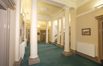 Interior. Ground floor. Hall from south south west.