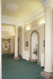 Interior. Ground floor. Hall from north west.