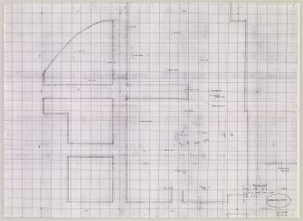 Bruach Ban 2, excavations: drawing no. 5, key plan for levels.