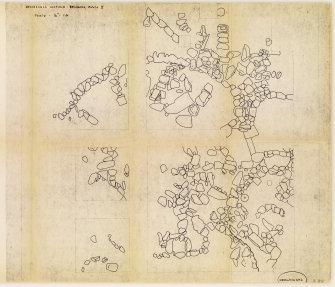 Bruach Ban 2, excavations: drawing no. 2, plan.