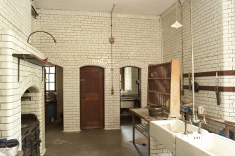 Interior. Ground floor, scullery, view from east