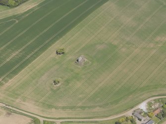 Oblique aerial view of Bandon Tower, taken from the SW.