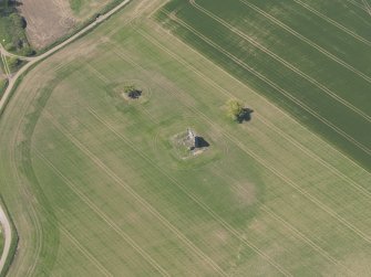 Oblique aerial view of Bandon Tower, taken from the E.