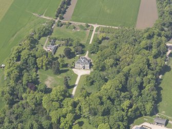 Oblique aerial view of Strathtyrum House, taken from the E.