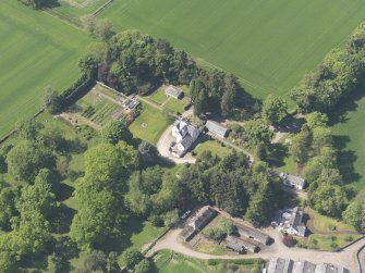 Oblique aerial view of Bannatyne House, taken from the ESE.