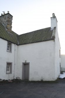 General view of E elevation of SW house.