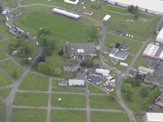 Oblique aerial view of the Royal Highland Showground, taken from the SE.