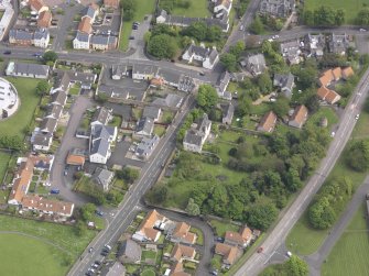 Oblique aerial view of Northfield House, taken from the WSW.