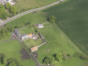 Oblique aerial view of Garleton Castle, taken from the SW.