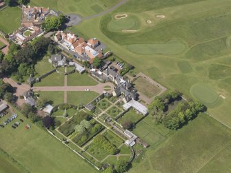 Oblique aerial view of Greywalls Country House, taken from the ESE.