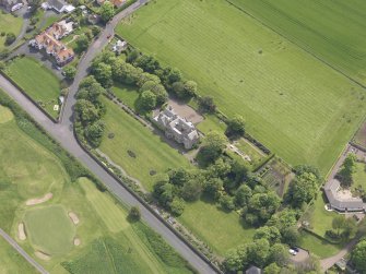 Oblique aerial view of Bunkerhill House, taken from the NNW.