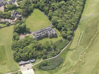 Oblique aerial view of Carlekemp House, taken from the NE.