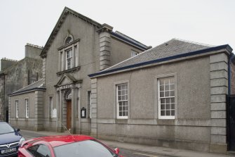 View of Bute Museum, Stuart Street, Rothesay, Bute, from NW