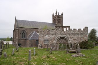 General view of church from south east.